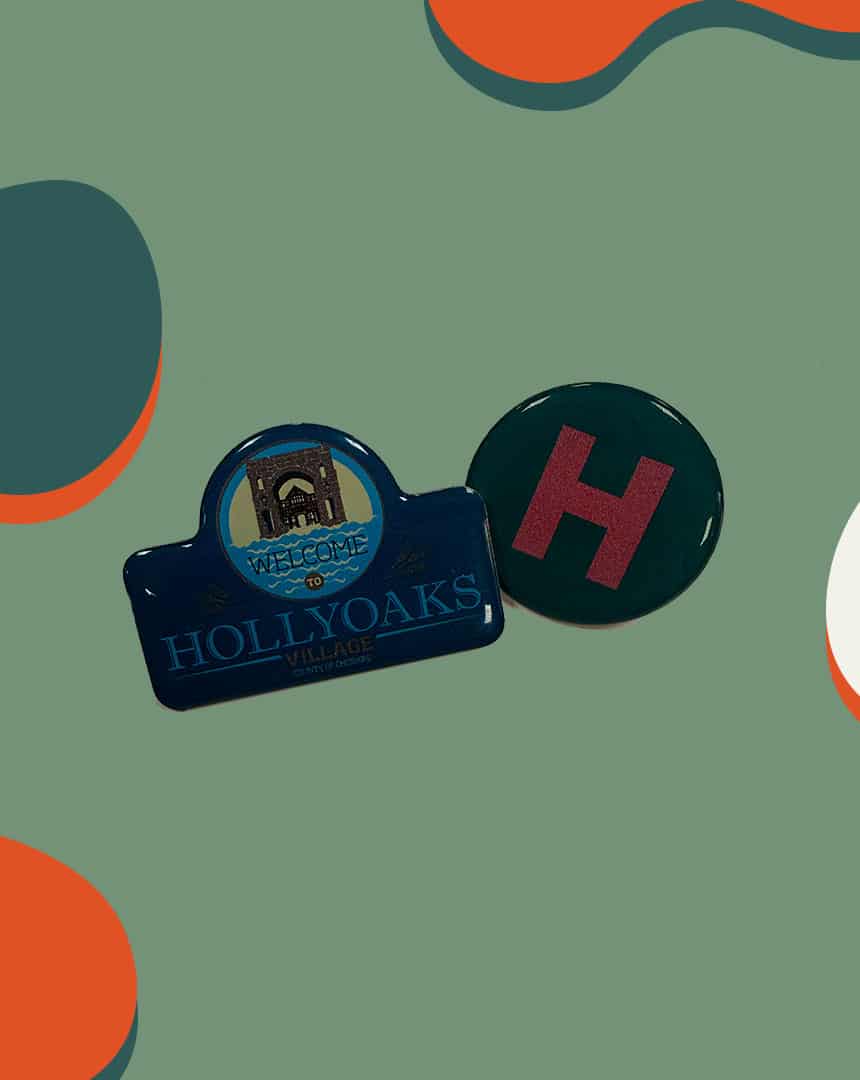 Beautiful Productions Hollyoaks Badges